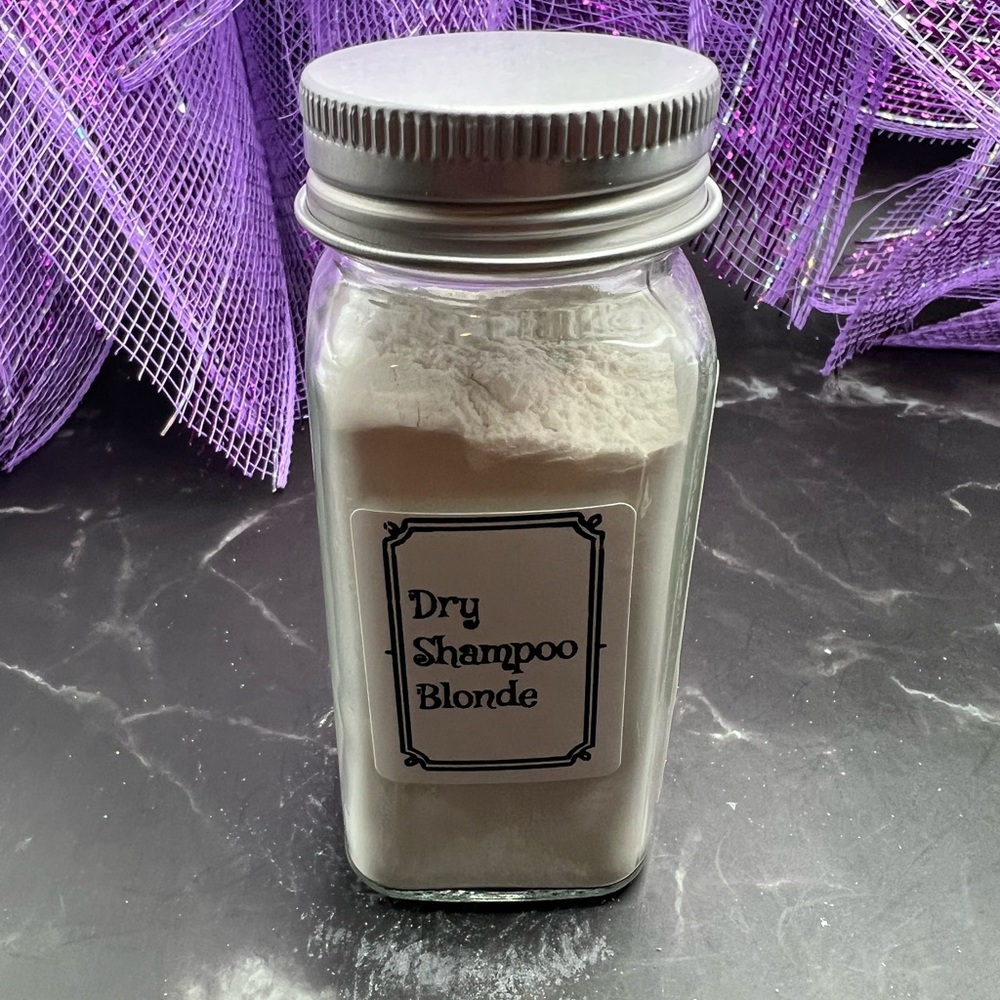 Organic Dry Shampoo Blonde - White 4 ounces